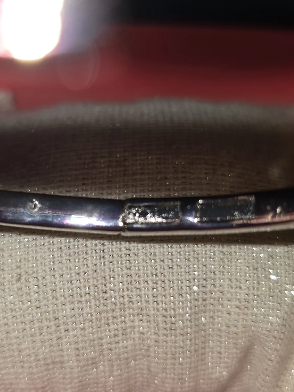 Silver Open Cuff Bracelet with Crystal Accents